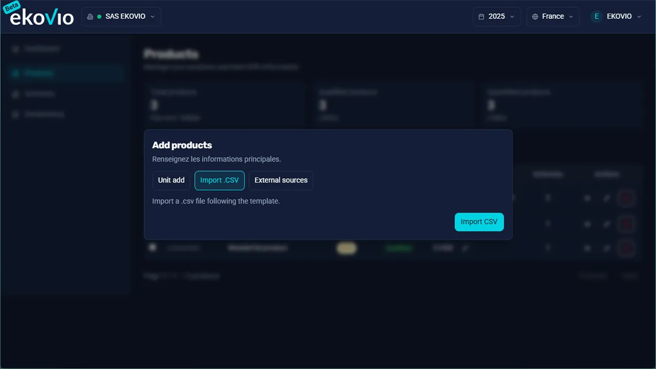 Ekovio DE Produktimport EPR